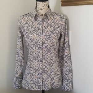 Banana Republic cotton button down small